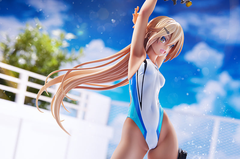 ARMS NOTE AMAKUNI Sueibu no Kouhai chan of the Swimming Club Blue Line Swimsuit Ver.