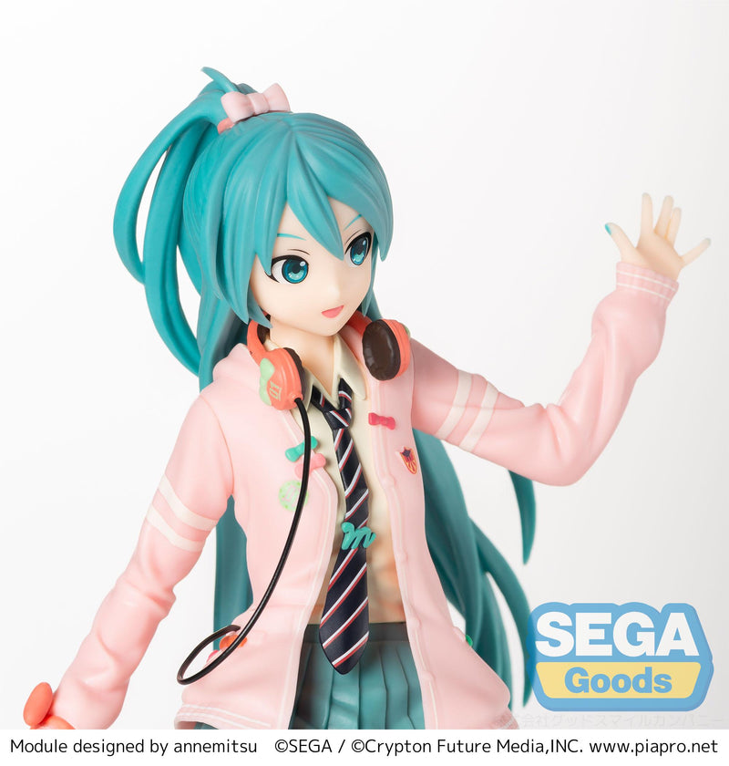 Hatsune Miku -Project DIVA Arcade Future Tone SEGA SPM Figure Hatsune Miku Ribbon Girl
