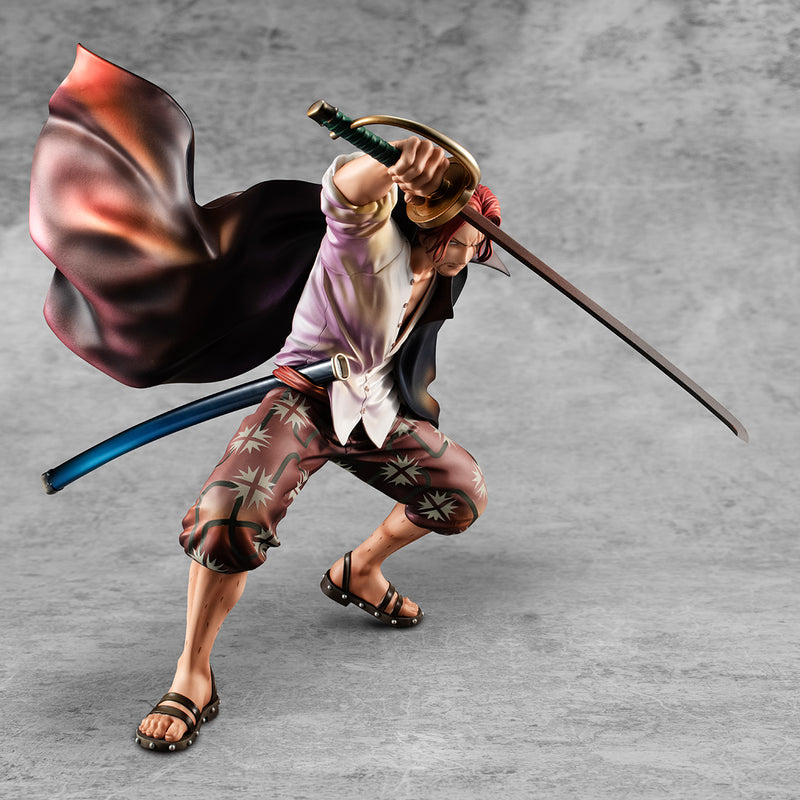 ONE PIECE P.O.P. MEGAHOUSE Playback Memories Red-haired Shanks