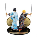 NARUTO MEGAHOUSE G.E.M. NARUTO & SASUKE KABUKI VER.