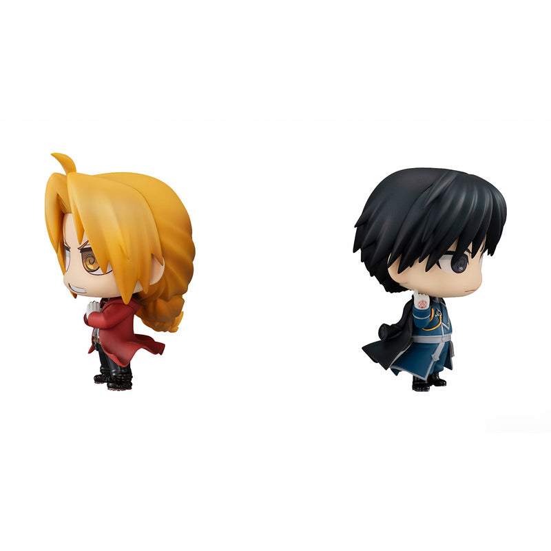 008 Fullmetal Alchemist MEGAHOUSE CHIMIMEGA BUDDY SERIES Elric & Roy Mustang SET