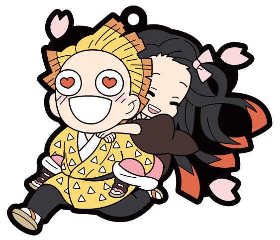 DEMON SLAYER: Kimetsu no yaiba MEGAHOUSE RUBBER MASCOT (1 Random Blind Box)