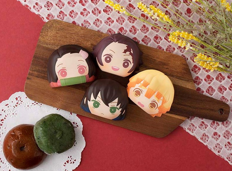 DEMON SLAYER MEGAHOUSE FLUFFY SQUEEZE BREAD (Set of 6 Characters)