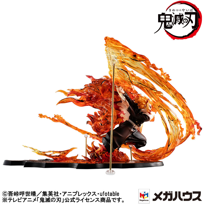 Demon slayer：Kimetsu no Yaiba  MEGAHOUSE Precious G.E.M.Series Kyojuro Rengoku  Flame Breathing Fifth Form：Flame Tiger