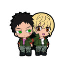 GUNDAM IRON-BLOODED ORPHANS Megahouse RUBBER MASCOT THEIR FOOTPRINTS PB SET of  7