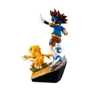 DIGIMON ADVENTURE MEGAHOUSE GEM YAGAMI TAIICHI & AGUMON Ver.20th anniversary