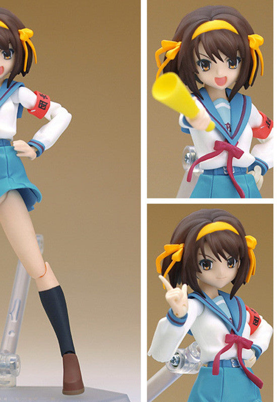 002 The Melancholy of Haruhi Suzumiya figma Haruhi Suzumiya Uniform Ver.