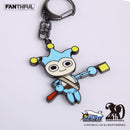 Ace Attorney FANTHFUL Series Alloy Key Chain (Blue Badger)