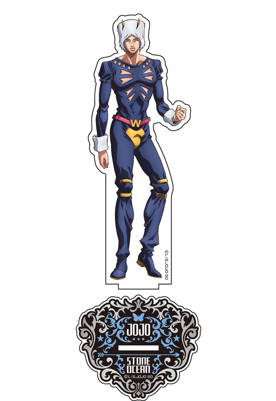 JoJo's Bizarre Adventure: Stone Ocean Medicos Entertainment Original Illustration Big Acrylic Stand AT 5 Weather Report