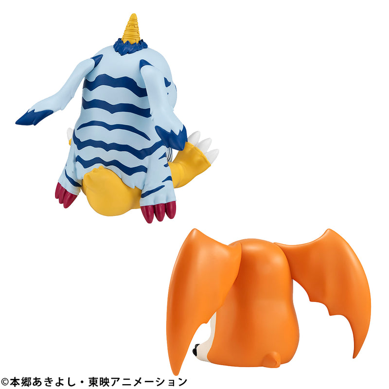 Digimon Adventure MEGAHOUSE Look up GABUMON ＆PATAMON Set【with gift】