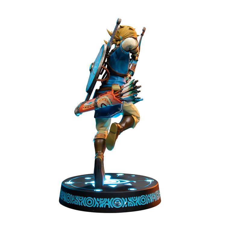 The Legend of Zelda: Breath of the Wild First 4 Figures LINK PVC STATUE COLLECTORS EDITION