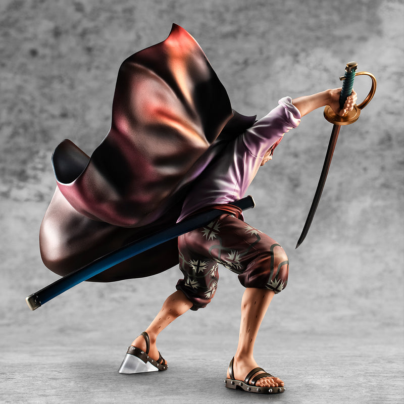 ONE PIECE P.O.P. MEGAHOUSE Playback Memories Red-haired Shanks