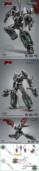 GETTER ROBO ARMAGEDDON C&A Global Ltd. X CCSTOYS SHIN GETTER-1 BLACK ALLOY ACTION FIGURE