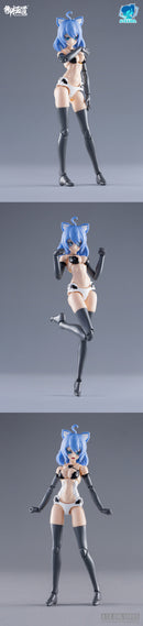 EASTERN MODEL A.T.K.GIRL WHITE TIGER PLASTIC MODEL KIT