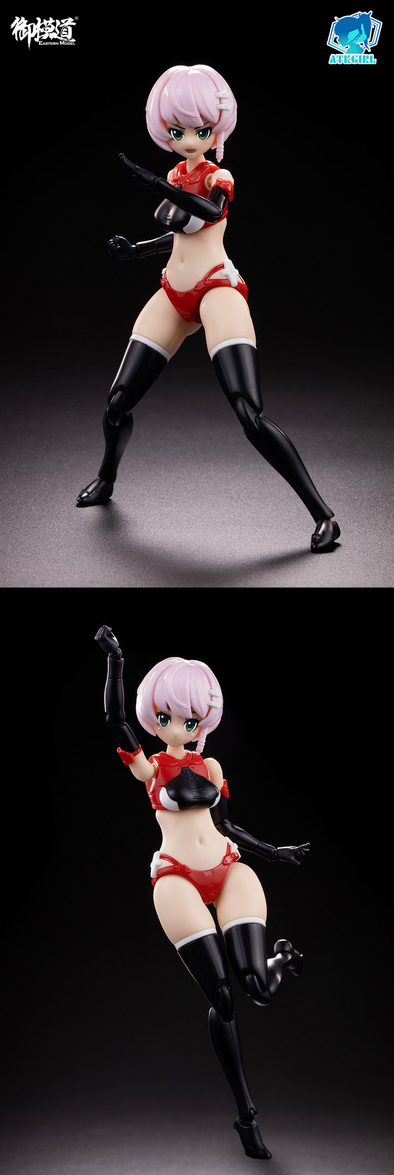 EASTERN MODEL A.T.K.GIRL HERACROSS PLASTIC MODEL KIT