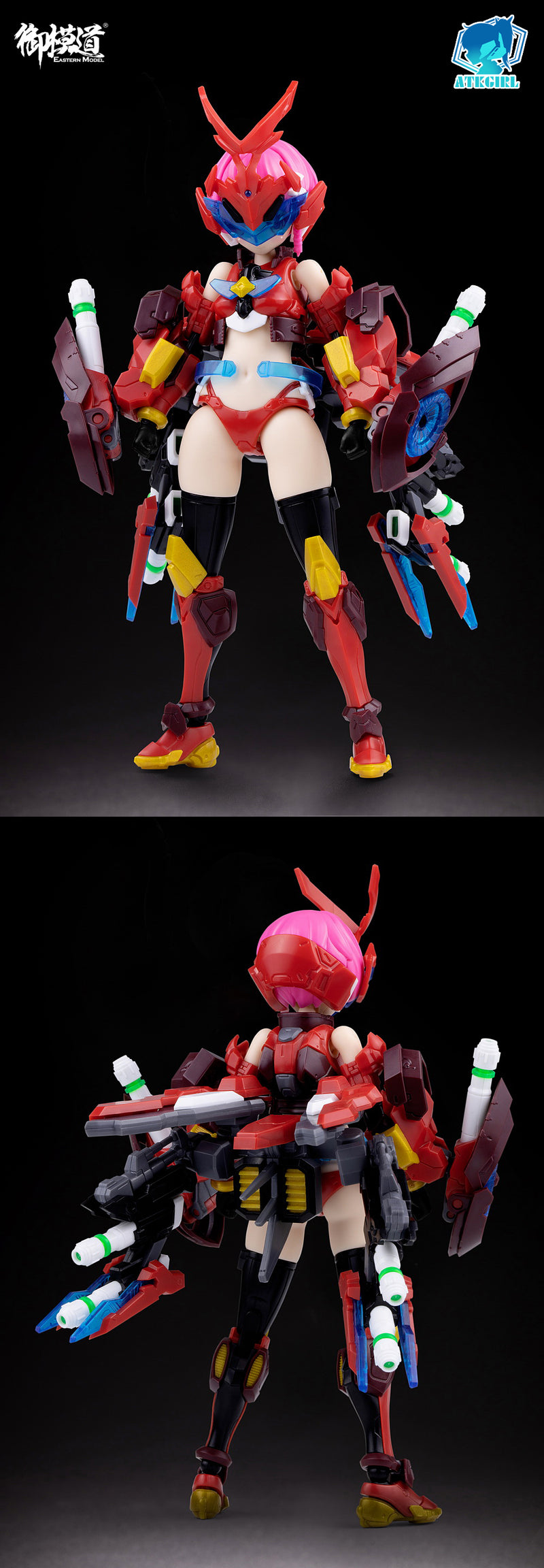 EASTERN MODEL A.T.K.GIRL HERACROSS PLASTIC MODEL KIT