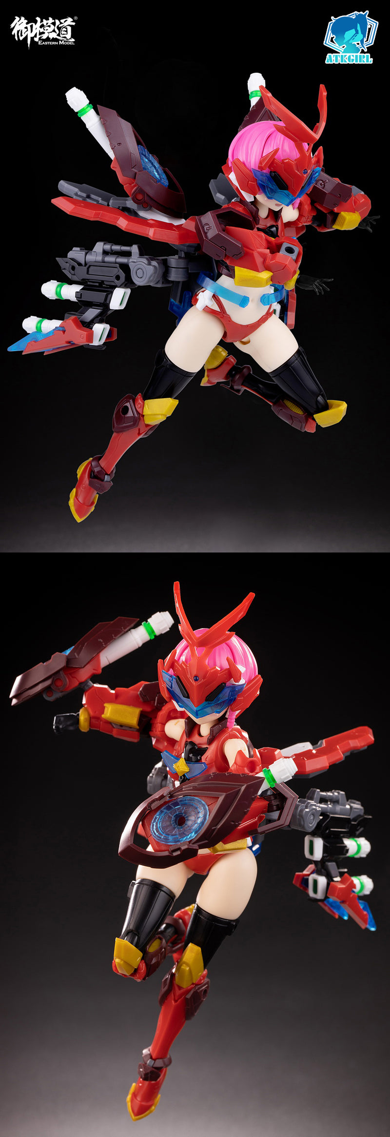 EASTERN MODEL A.T.K.GIRL HERACROSS PLASTIC MODEL KIT