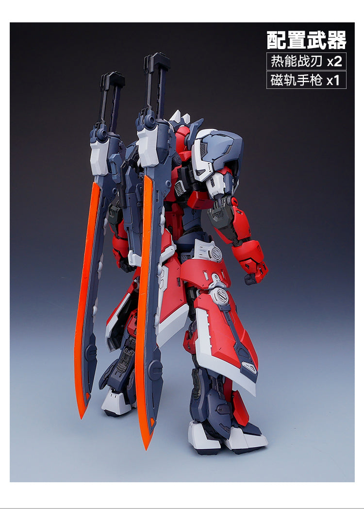 KNIGHT OF DARK SKY NONZERO STUDIO PLASTIC MODEL KIT (PARTIALLY ASSEMBLED)