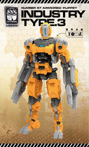 CREATIVE FIELD FIFTYSEVEN ARMORED PUPPET INDUSTRY TYPE.3 PLASTIC MODEL KIT
