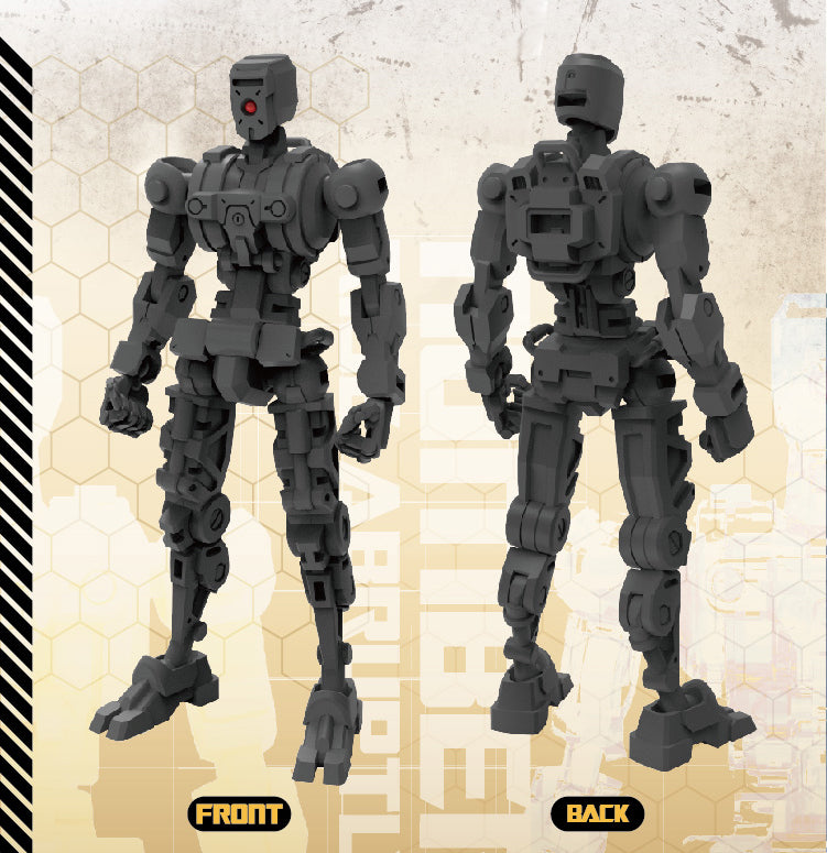 CREATIVE FIELD FIFTYSEVEN ARMORED PUPPET INDUSTRY TYPE.3 PLASTIC MODEL KIT