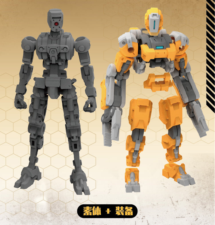 CREATIVE FIELD FIFTYSEVEN ARMORED PUPPET INDUSTRY TYPE.3 PLASTIC MODEL KIT