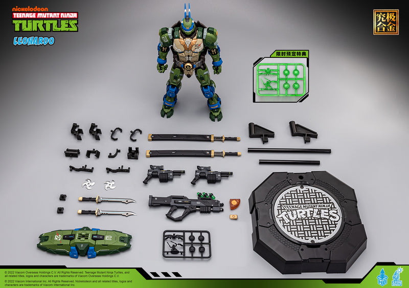 Teenage Mutant Ninja Turtles HEATBOYS HB0012 TMNT LEONARDO ALLOY ACTION FIGURE