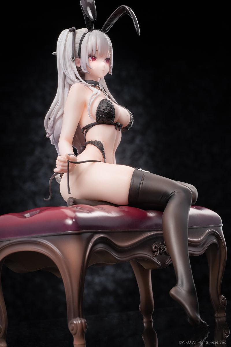 Original illustration Reverse Studio Black Bunny Girl Tana Illustrator AIKO (+ BONUS PART)