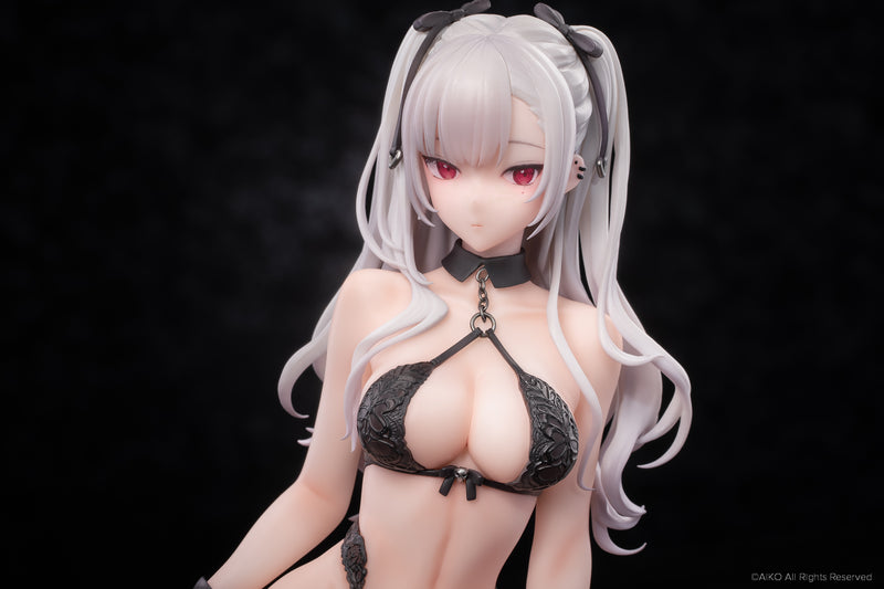 Original illustration Reverse Studio Black Bunny Girl Tana Illustrator AIKO (+ BONUS PART)