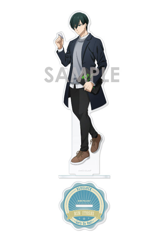 Blue Lock Sol International Acrylic Stand -Let's Go Out!- 6 Itoshi Rin