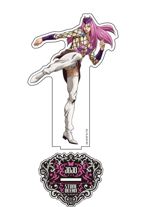 JoJo's Bizarre Adventure: Stone Ocean Medicos Entertainment Original Illustration Big Acrylic Stand AT 6 Narciso Anasui