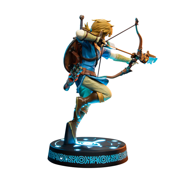 The Legend of Zelda: Breath of the Wild First 4 Figures LINK PVC STATUE COLLECTORS EDITION