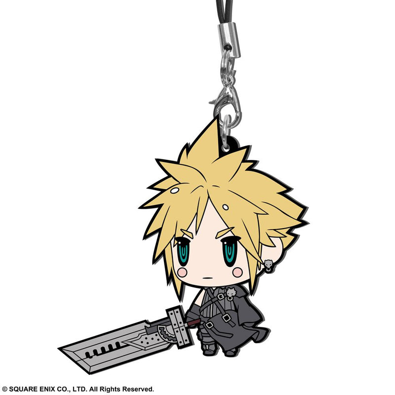 FINAL FANTASY TRADING RUBBER STRAP Square Enix FF VII EXTENDED EDITION (SET OF 12)