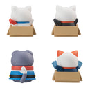 Gundam Mobile Suit MEGAHOUSE MEGA CAT PROJECT Nyandam Earth Federation Force da Nya!(Set 8)【with gift】