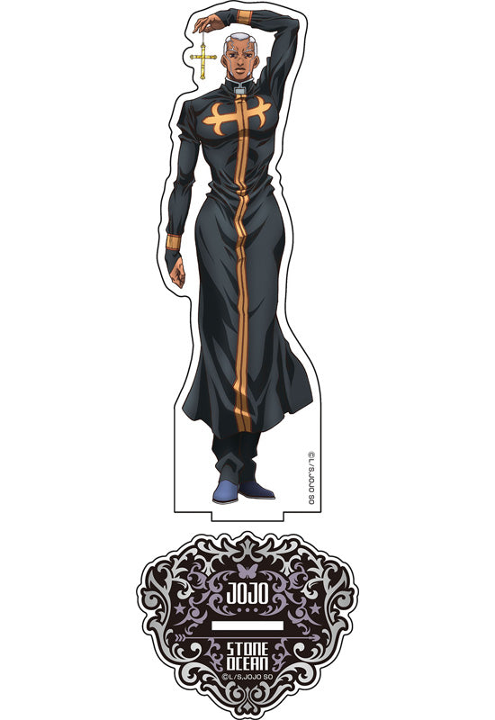 JoJo's Bizarre Adventure: Stone Ocean Medicos Entertainment Original Illustration Big Acrylic Stand AT 8 Enrico Pucci