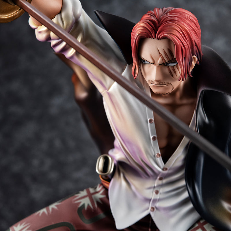 ONE PIECE P.O.P. MEGAHOUSE Playback Memories Red-haired Shanks