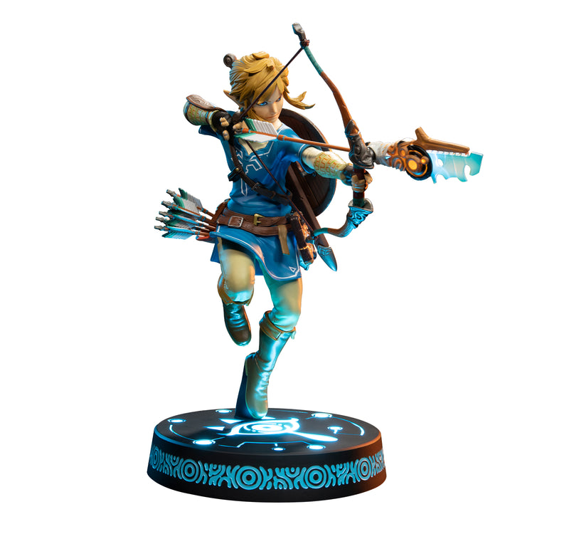 The Legend of Zelda: Breath of the Wild First 4 Figures LINK PVC STATUE COLLECTORS EDITION