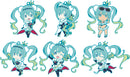 Hatsune Miku GT Project GOOD SMILE COMPANY Racing Miku 2018 Ver. Nendoroid Plus Collectible Rubber Keychains (1 Random Blind Box)