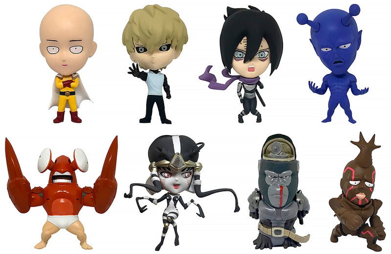 16 directions ONE PUNCH MAN Collectible Figure Collection: ONE PUNCH MAN Vol. 1 (Set of 8 Characters)