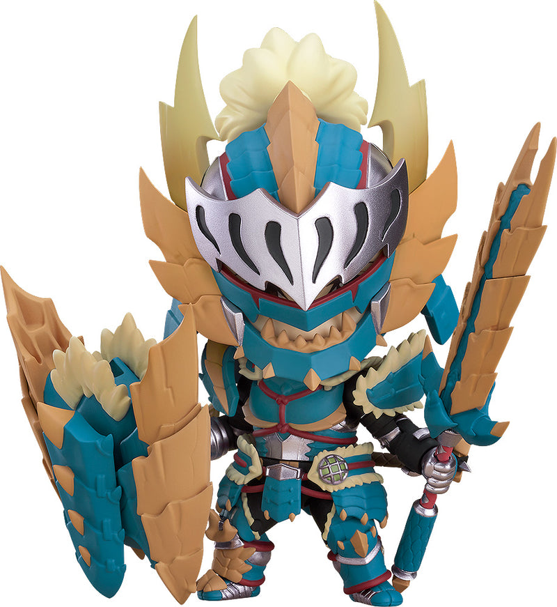 1421 MONSTER HUNTER WORLD: ICEBORNE CAPCOM Nendoroid Hunter: Male Zinogre Alpha Armor Ver.