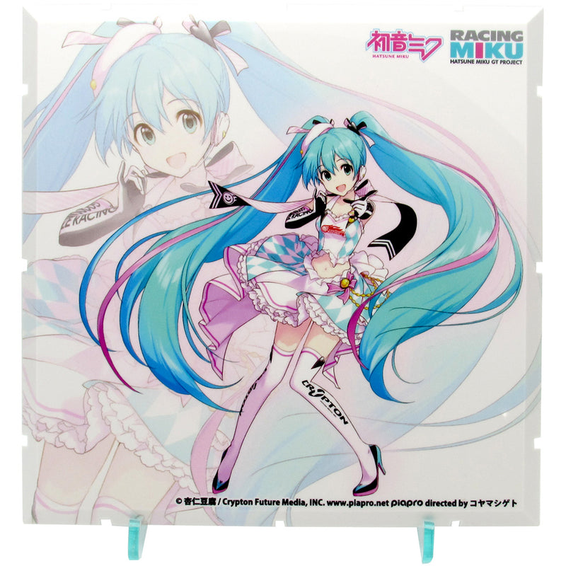 Dioramansion 150 PLM Dioramansion 150: Racing Miku Pit 2019 Optional Panel (Key Visual 1)