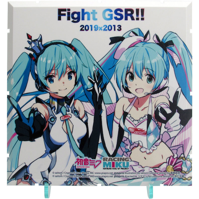 Dioramansion 150 PLM Dioramansion 150: Racing Miku Pit 2019 Optional Panel Rd. 2 FUJI