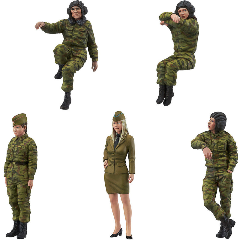 PLAMAX 35-01: Modern Russia Tank Crew Set (re-run)