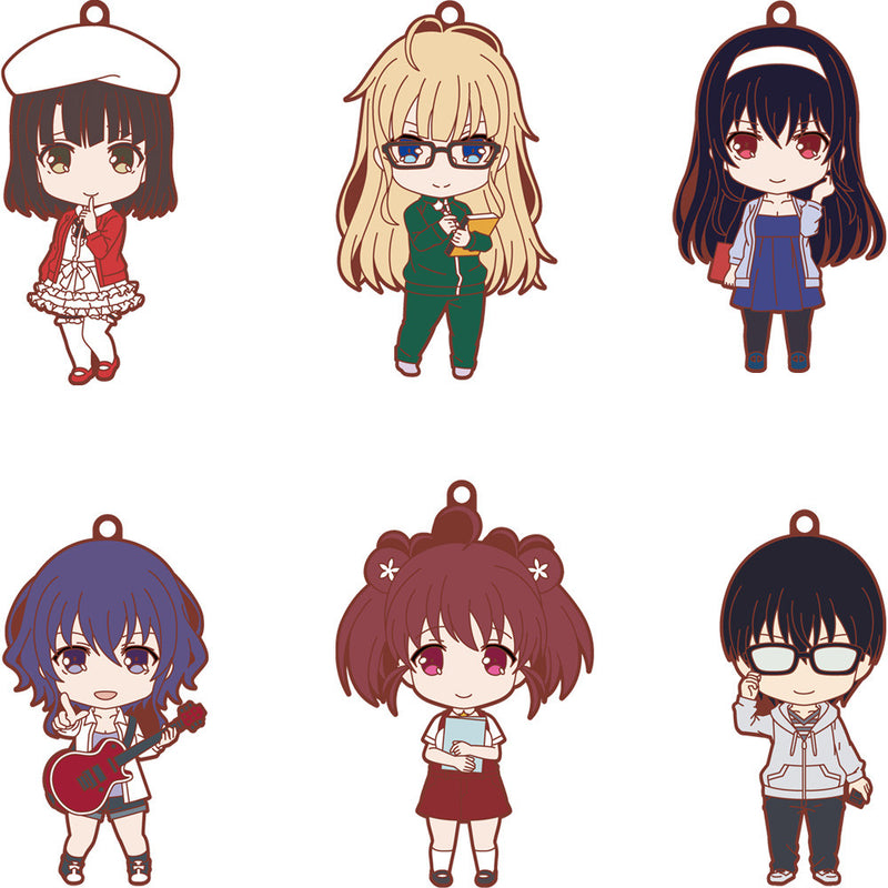 Saekano: How to Raise a Boring Girlfriend ♭ Nendoroid Plus Collectible Rubber Straps (1 Random Blind Box)