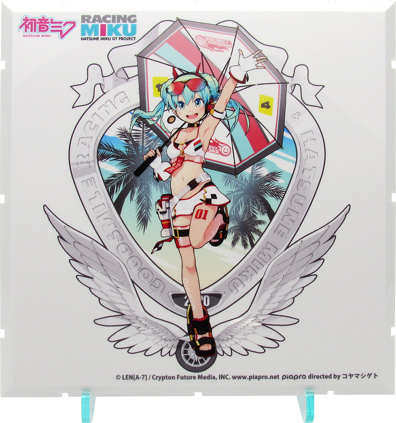 Dioramansion 150 PLM Racing Miku Pit 2020 Optional Panel Tropical Ver.