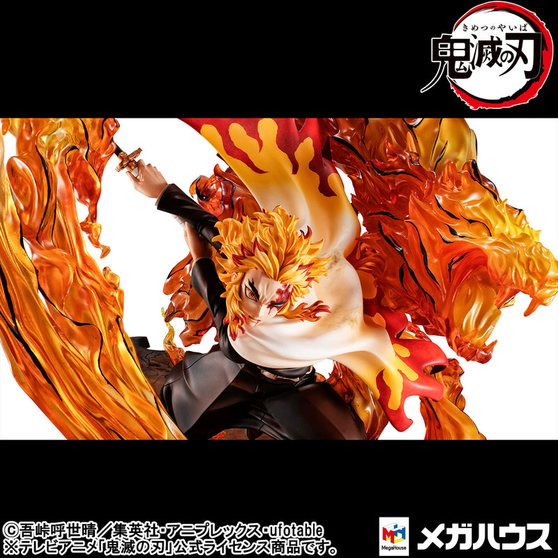 Demon slayer：Kimetsu no Yaiba  MEGAHOUSE Precious G.E.M.Series Kyojuro Rengoku  Flame Breathing Fifth Form：Flame Tiger