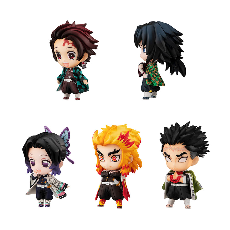 Demon Slayer MEGAHOUSE Tanjirou & the HASHIRAs Mascot set A & B Box 【with gift】