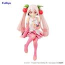 Hatsune Miku FuRyu Noodle Stopper Figure Sakura Miku 2022 Pearl Color