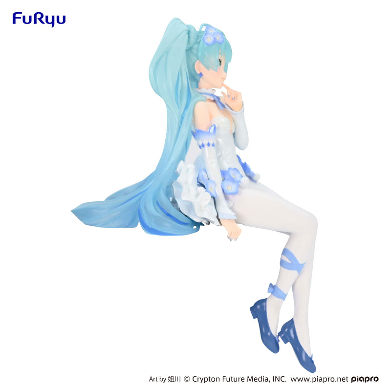 Hatsune Miku FuRyu Noodle Stopper Figure Hatsune Miku Flower Fairy Nemophila