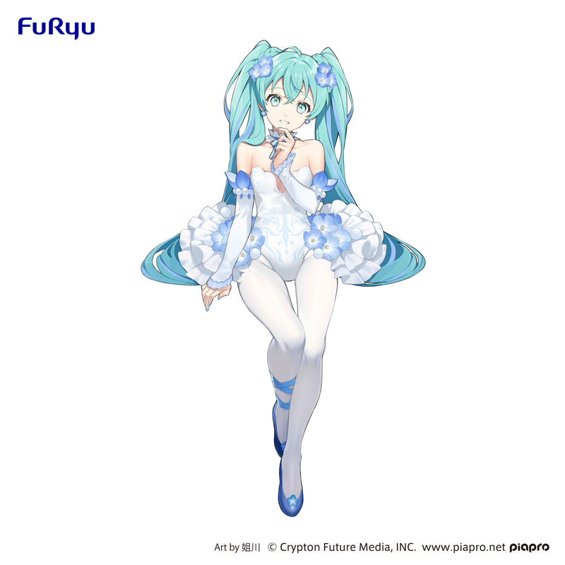 Hatsune Miku FuRyu Noodle Stopper Figure Hatsune Miku Flower Fairy Nemophila