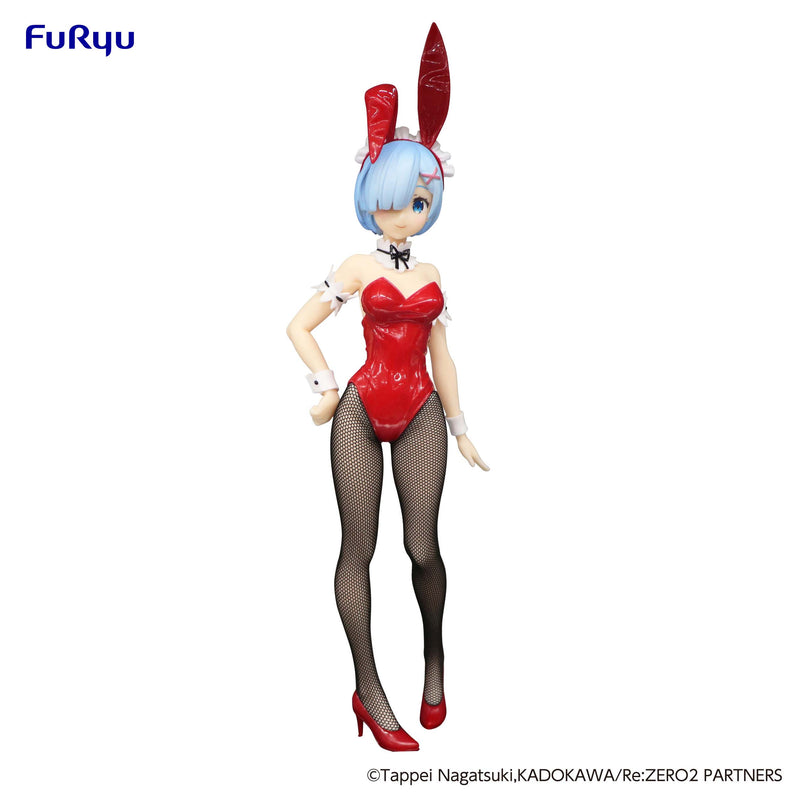 Re:ZERO -Starting Life in Another World- FuRyu BiCute Bunnies Figure Rem Red Color ver.